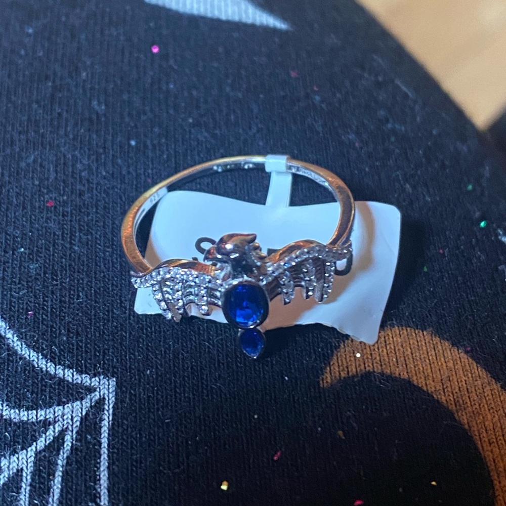 Harry Potter Raven Claw Diadem 925 SS ring size 10